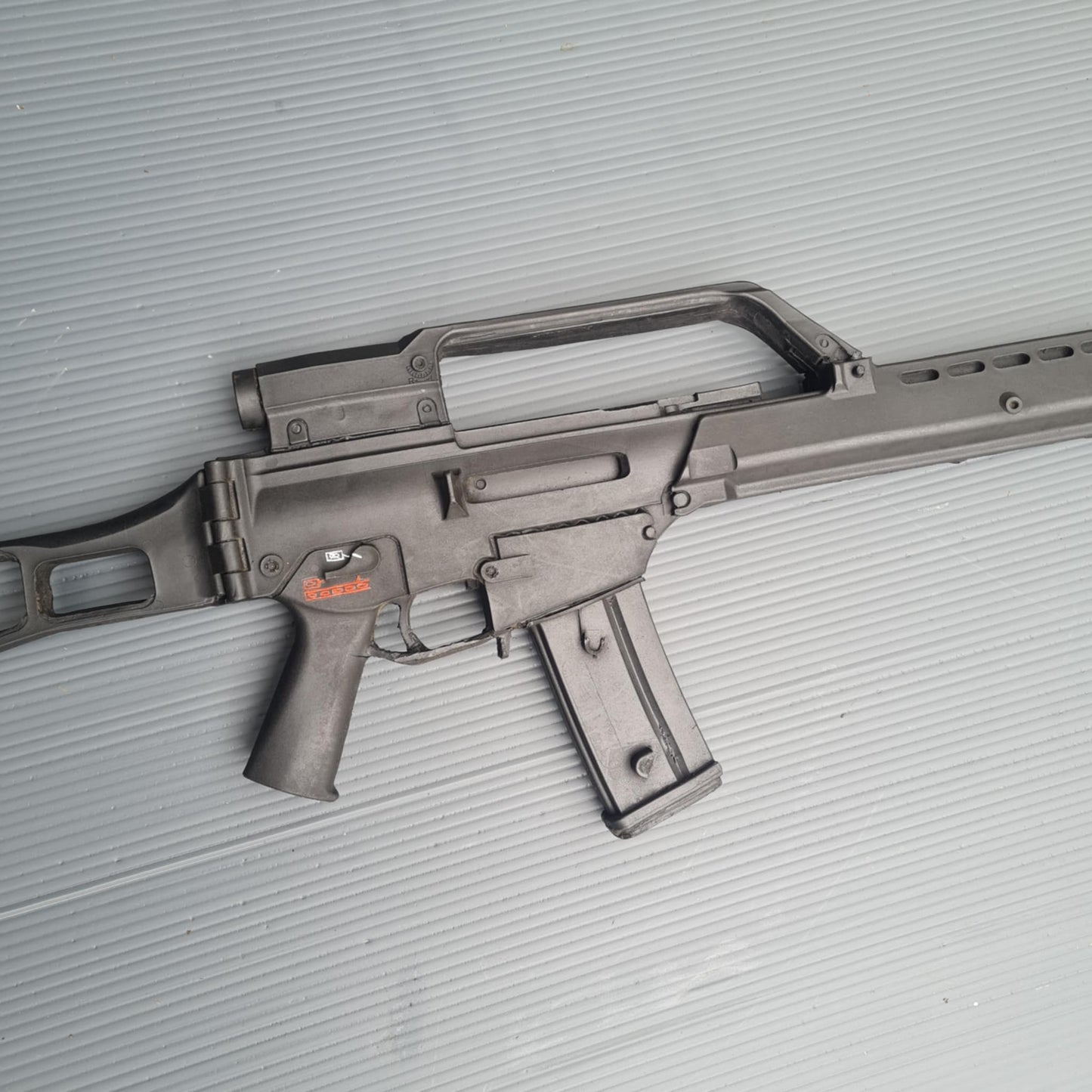 G36 rifle, rubber prop