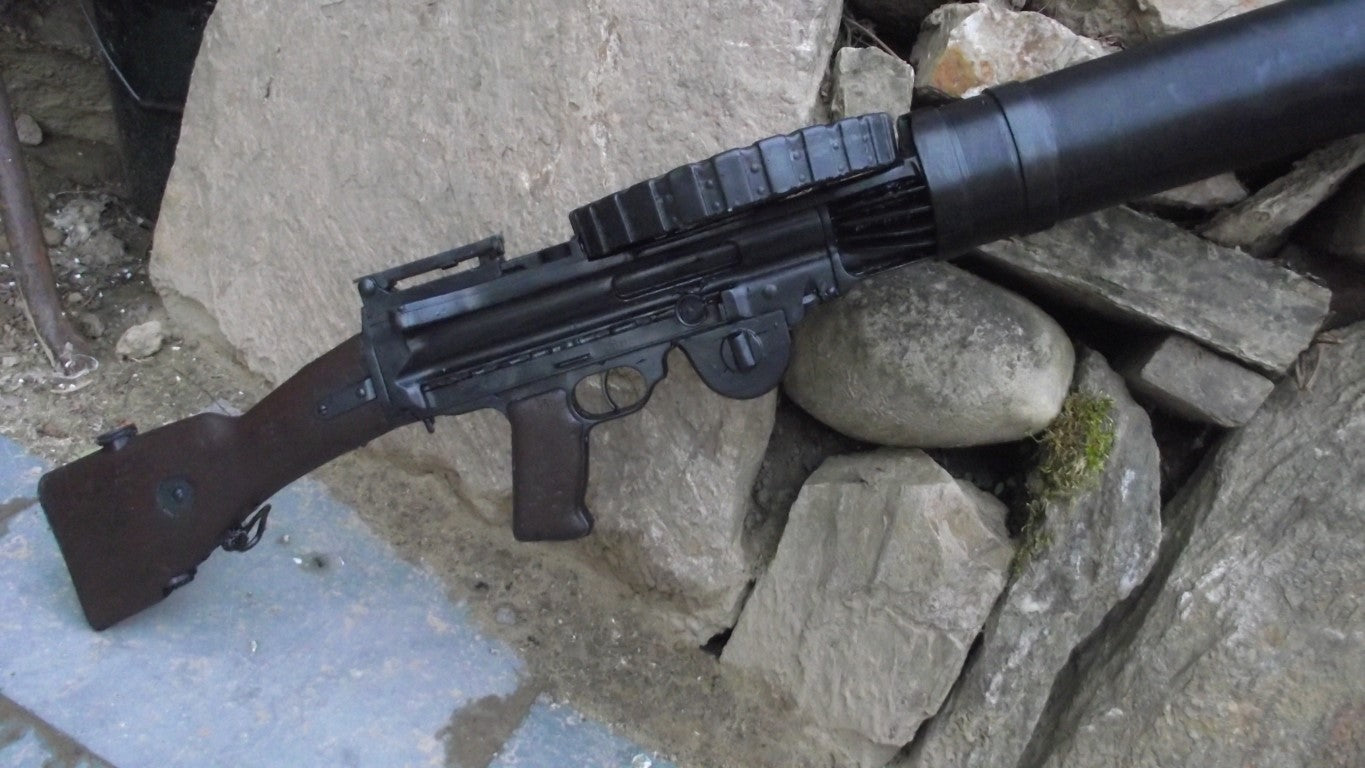 Lewis Gun "rubber prop"
