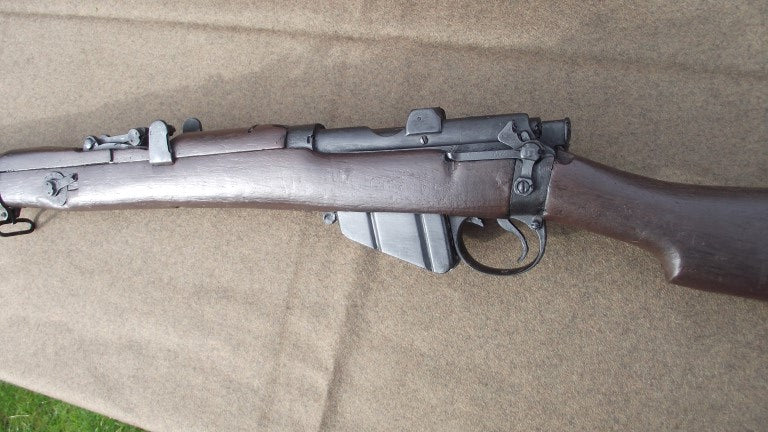 Rubber prop Gun, SMLE rifle