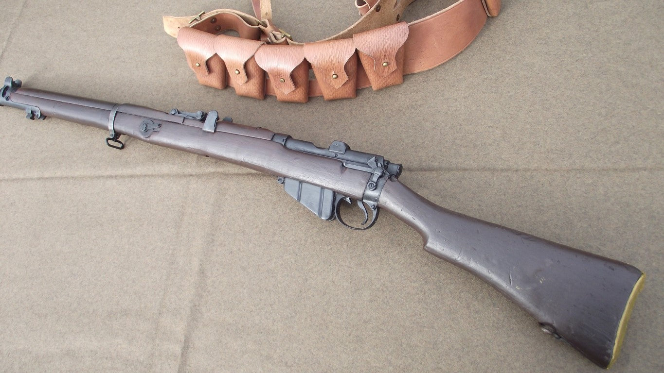 Rubber prop Gun, SMLE rifle