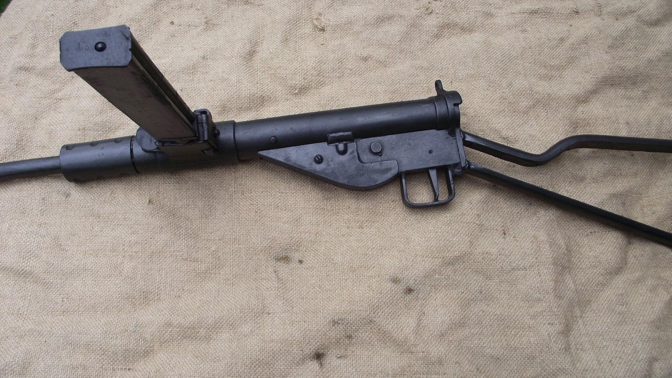 Mk2 Sten gun (rubber prop)