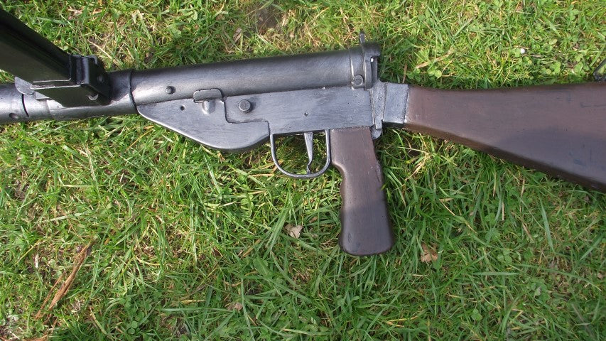 Sten Mk5, rubber prop gun