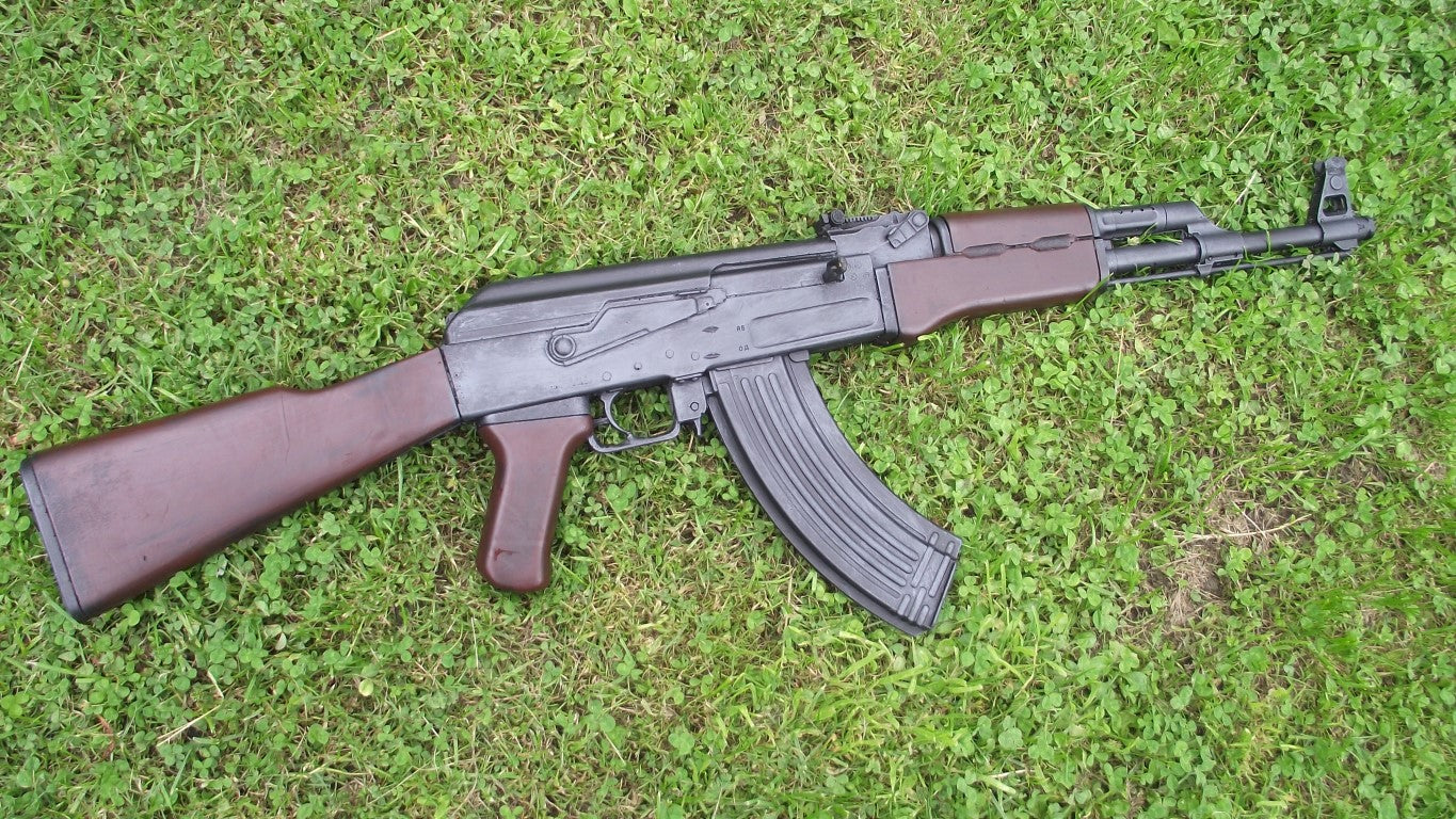 AK47 , rubber prop