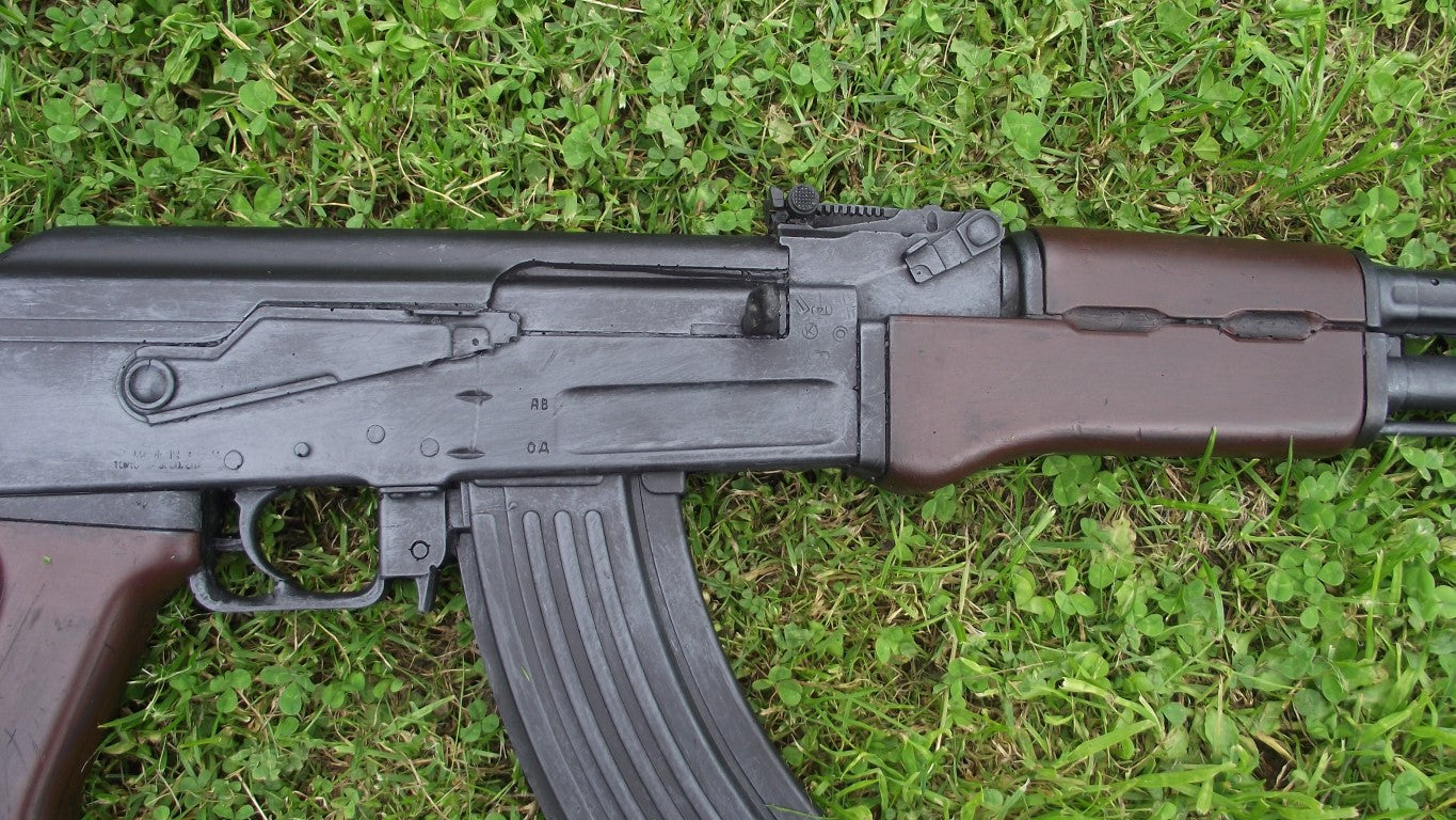 AK47 , rubber prop