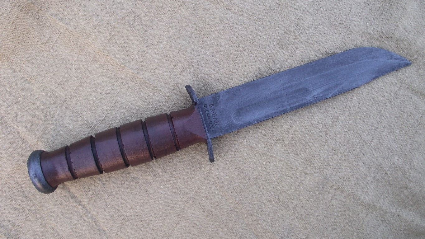 WWII USMC Ka-Bar Fighting Knife