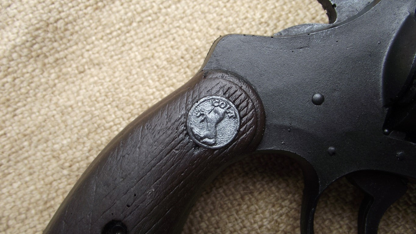 colt .38 police rubber prop