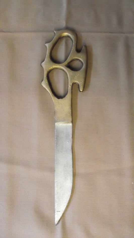 med commando knife, Rubber