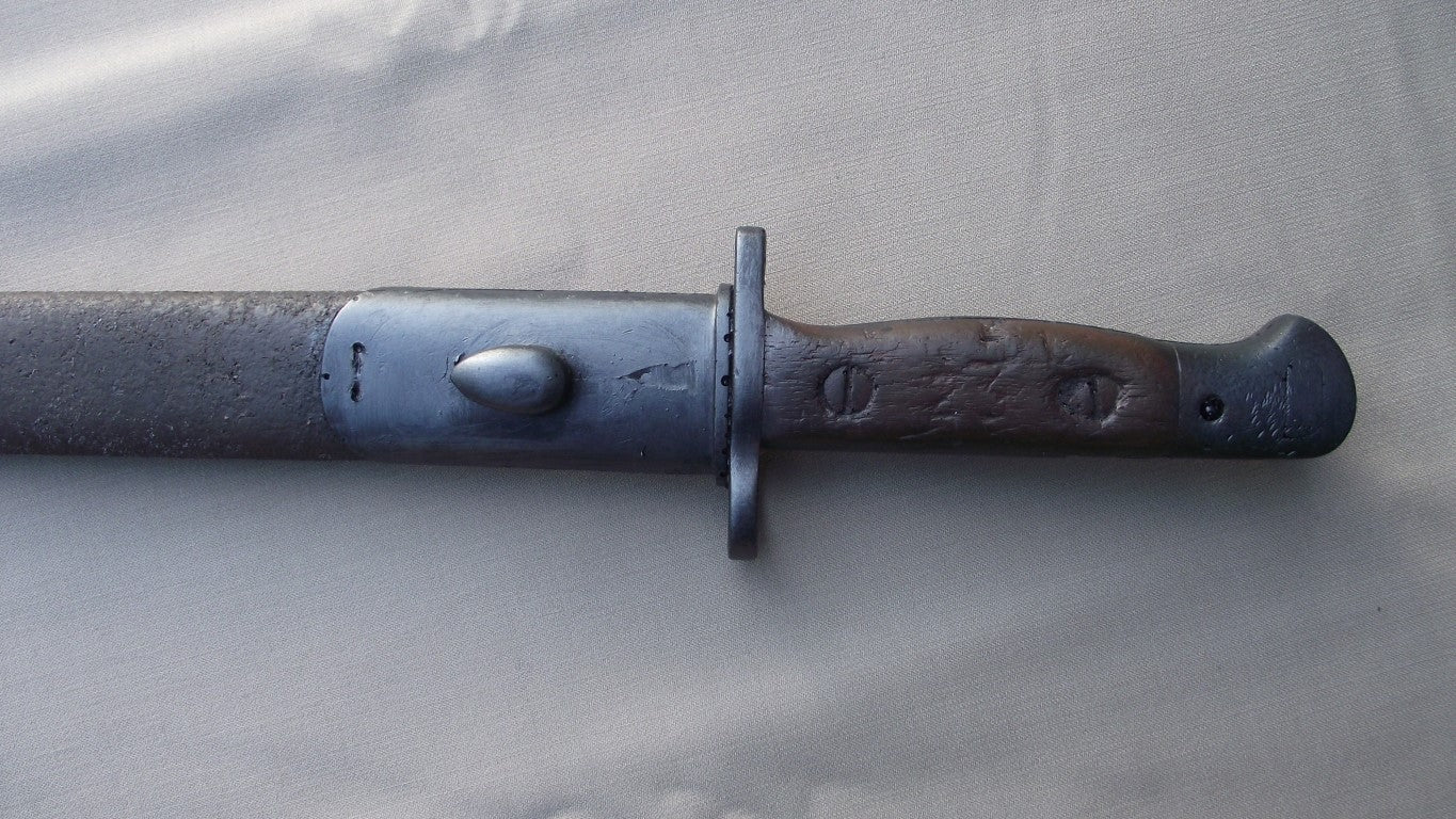 SMLE Bayonet and scabbard