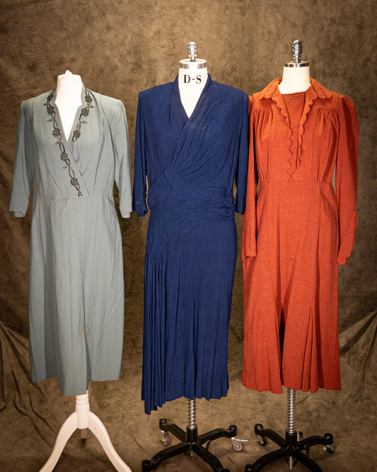 1939 to 1950 civilian costumes
