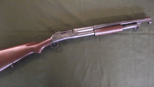 Winchester Model 1897 rubber prop