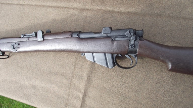 Rubber prop Gun, SMLE rifle