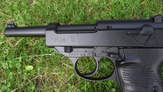 Walther P38, rubber prop gun
