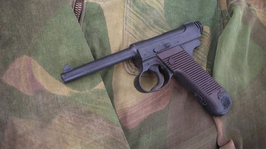 nambu pistol, rubber prop gun